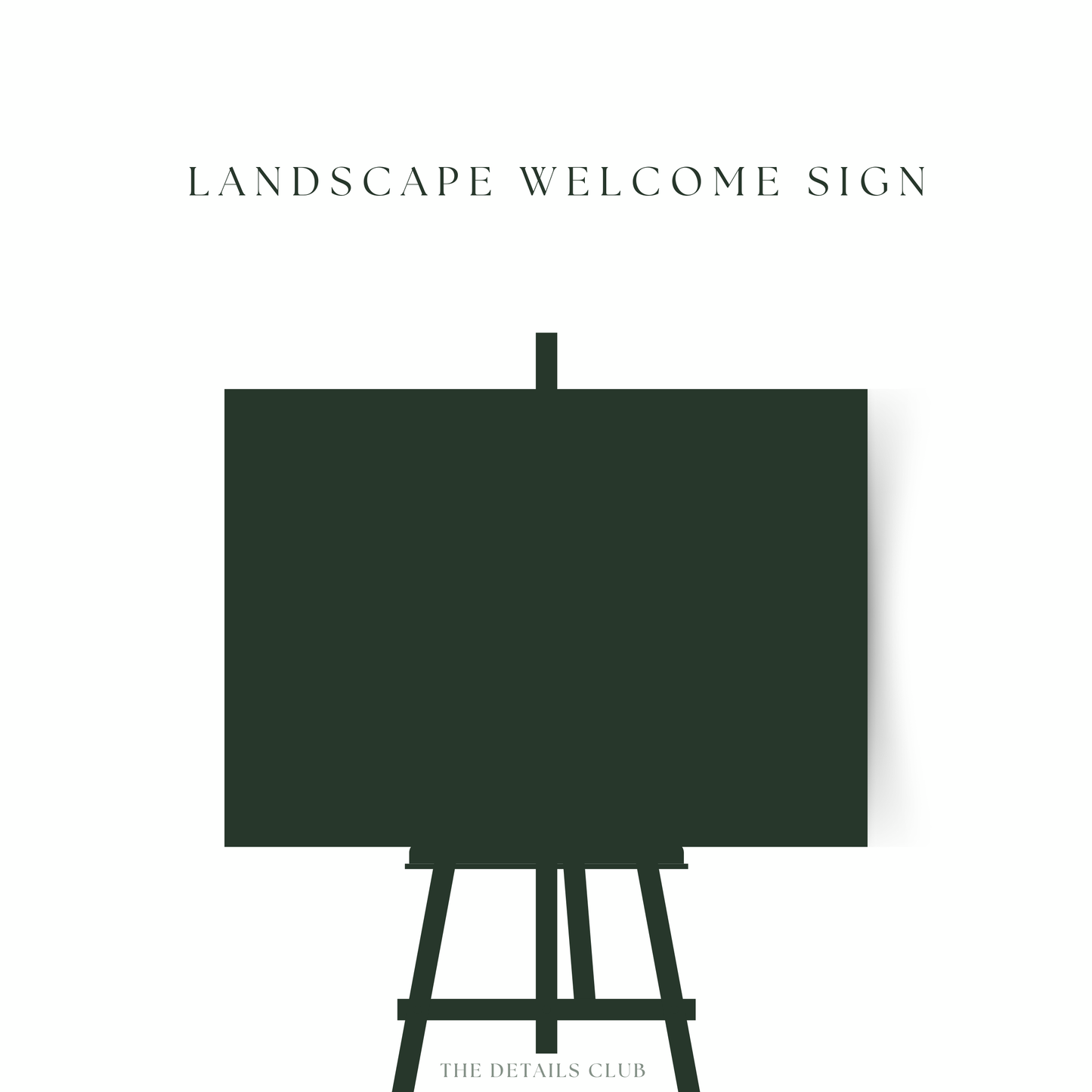 BESPOKE Landscape Welcome Sign