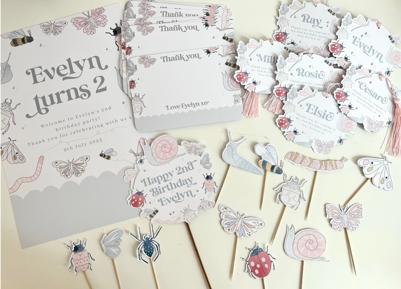 BESPOKE Thank You Postcards