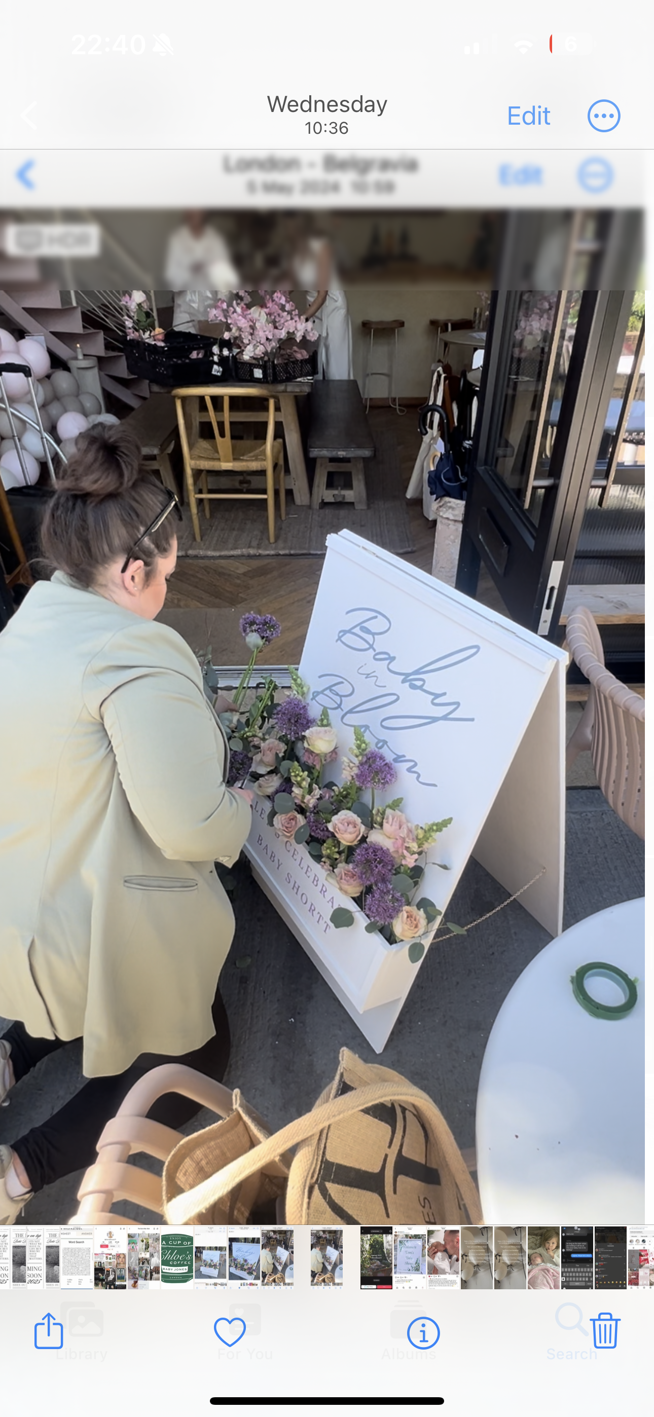 Floral A Board