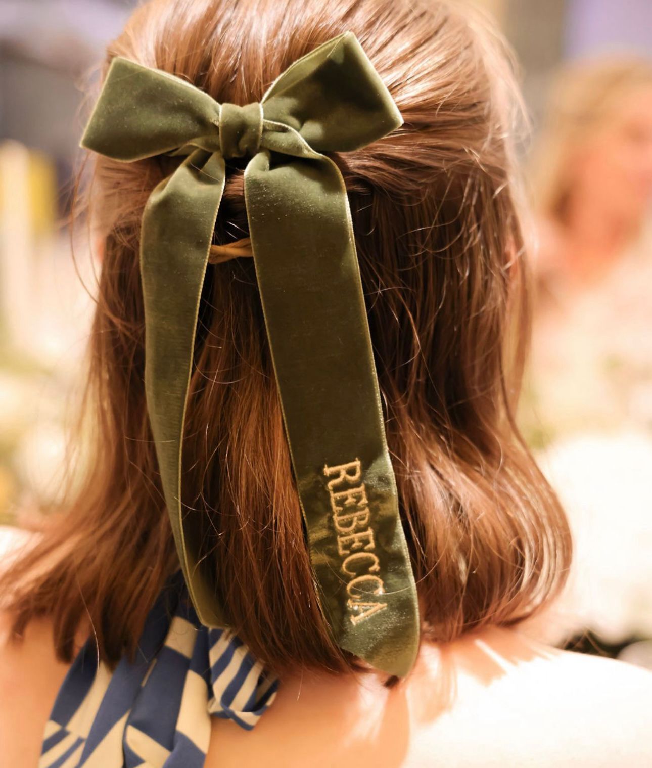 Personalised Hair/ Stocking Bow