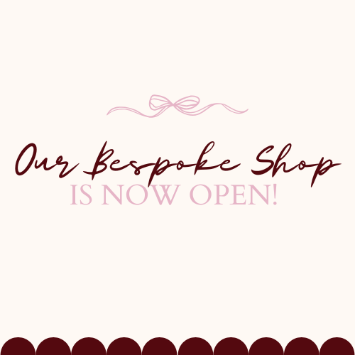 EXCITING NEWS: Our Bespoke Shop is Now Open!