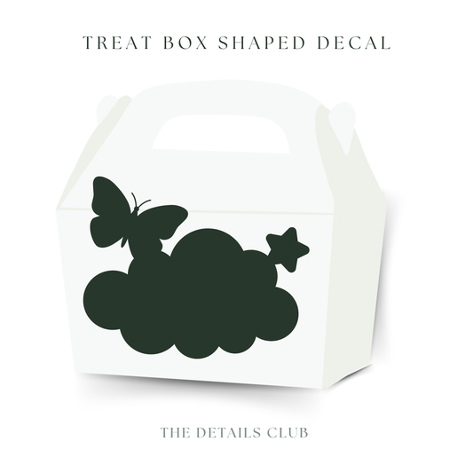 BESPOKE Treat Boxes with Shaped Decal