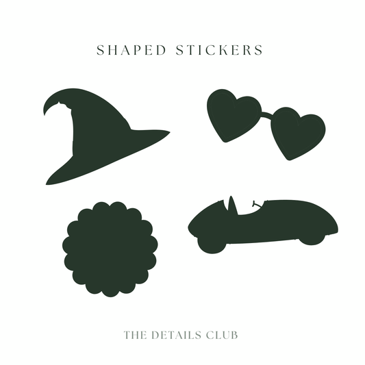BESPOKE Shaped Stickers
