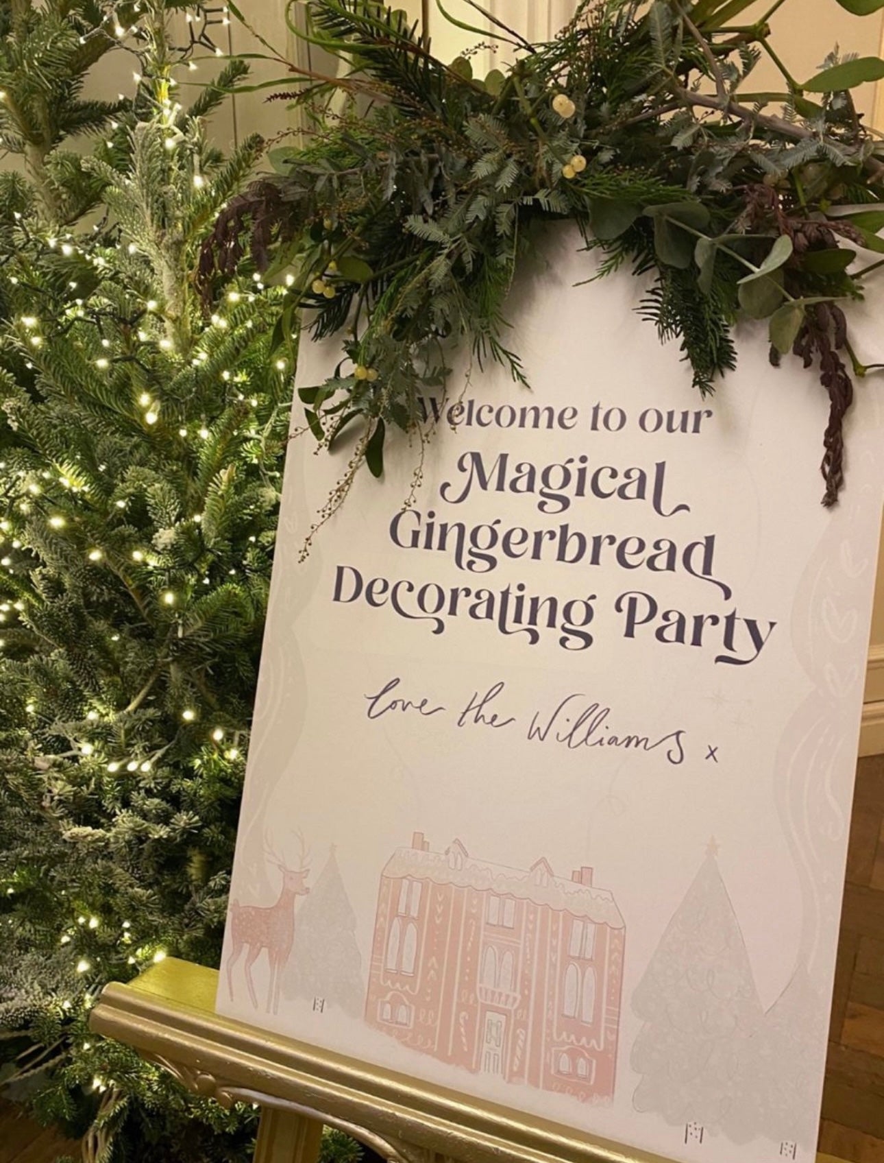 BESPOKE Welcome Sign