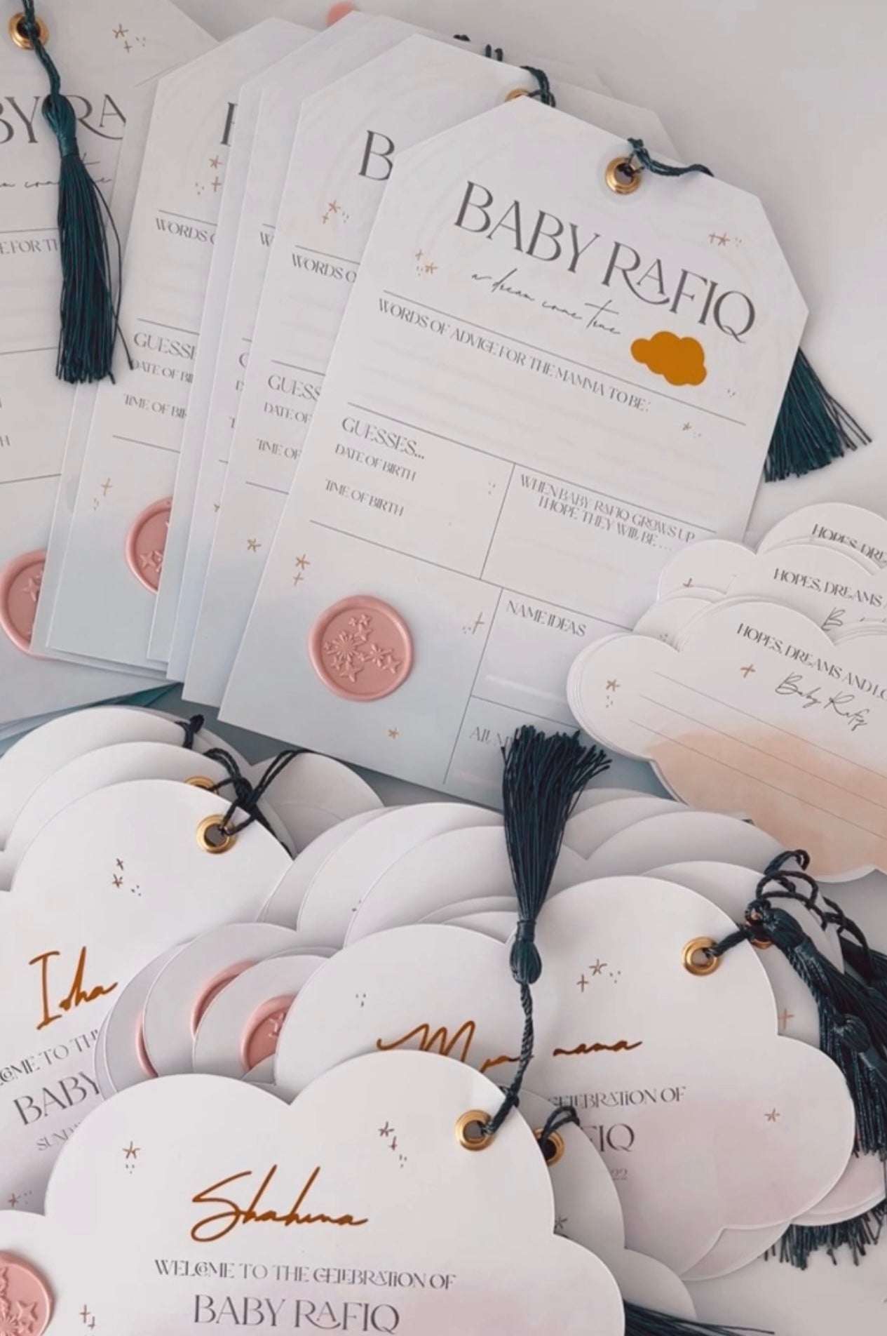BESPOKE Shaped Tags