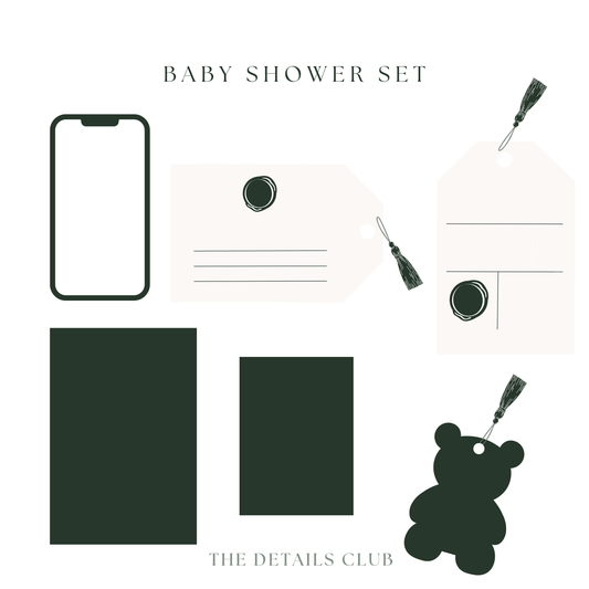 BESPOKE Baby Shower Set