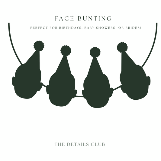 BESPOKE Face Bunting