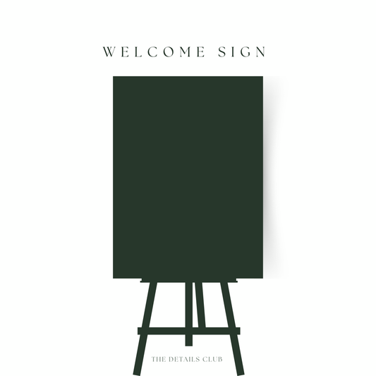 BESPOKE Welcome Sign