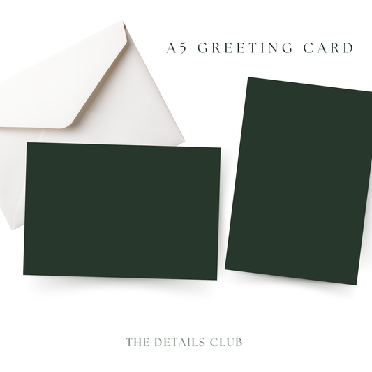 BESPOKE A5 Greetings Card