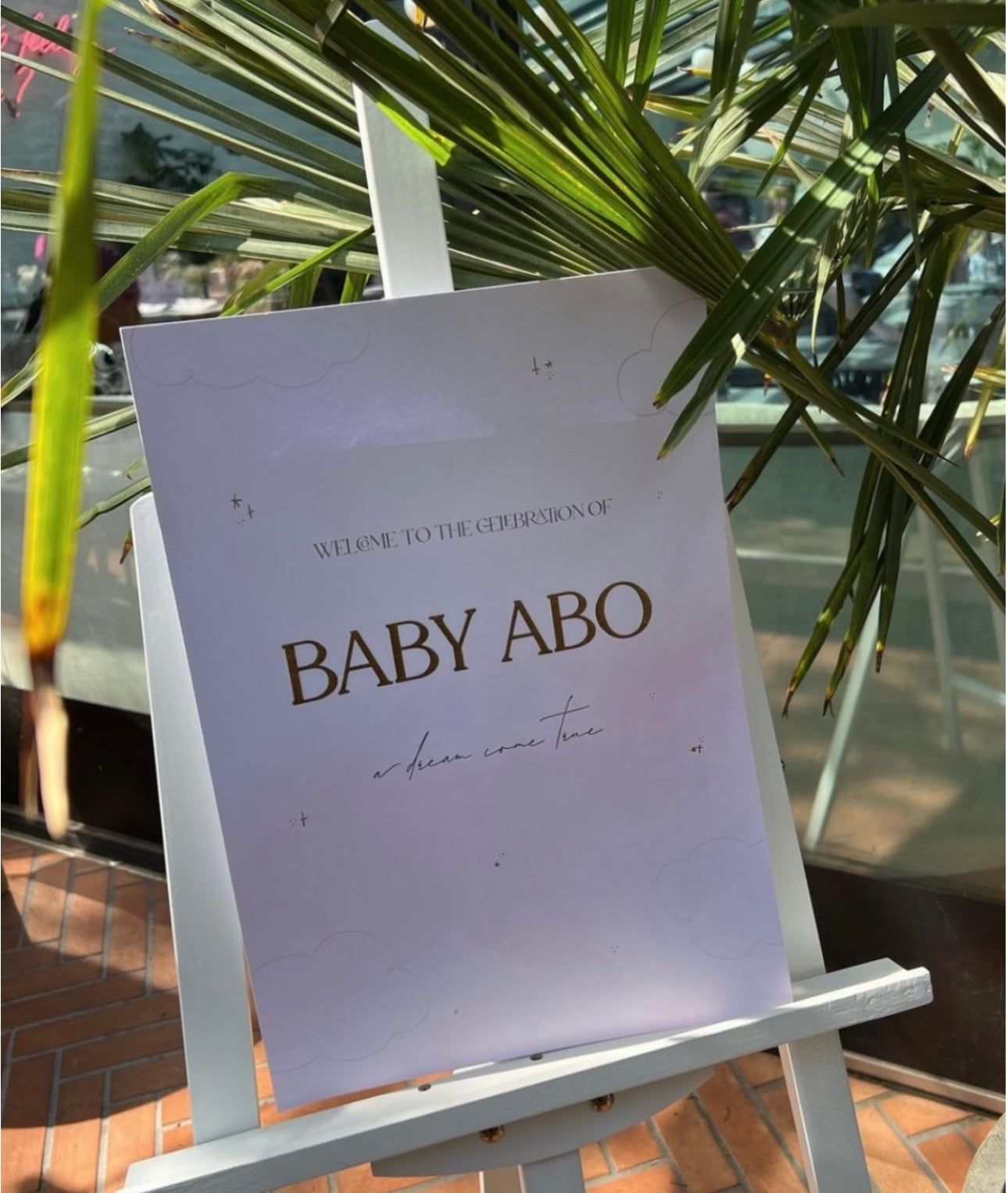 BESPOKE Welcome Sign
