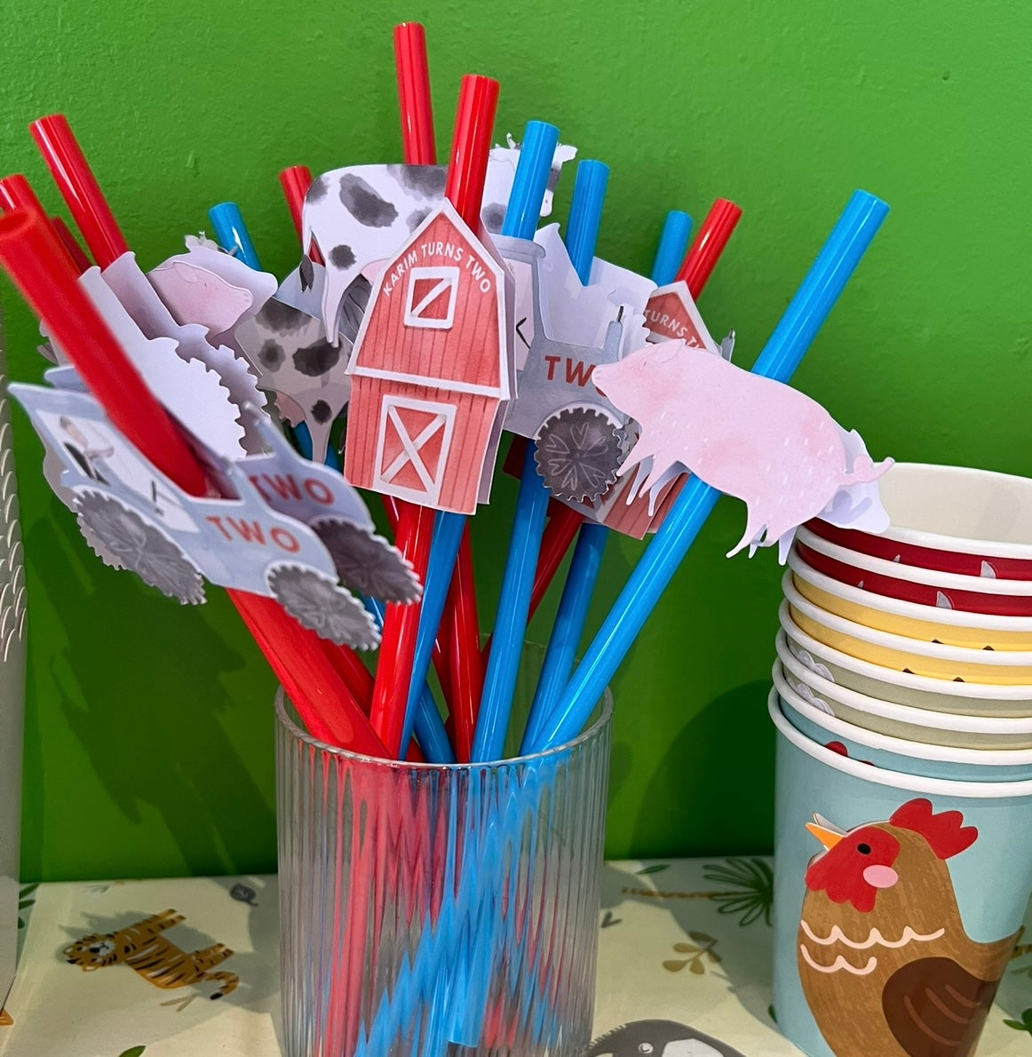 BESPOKE Straws & Toppers
