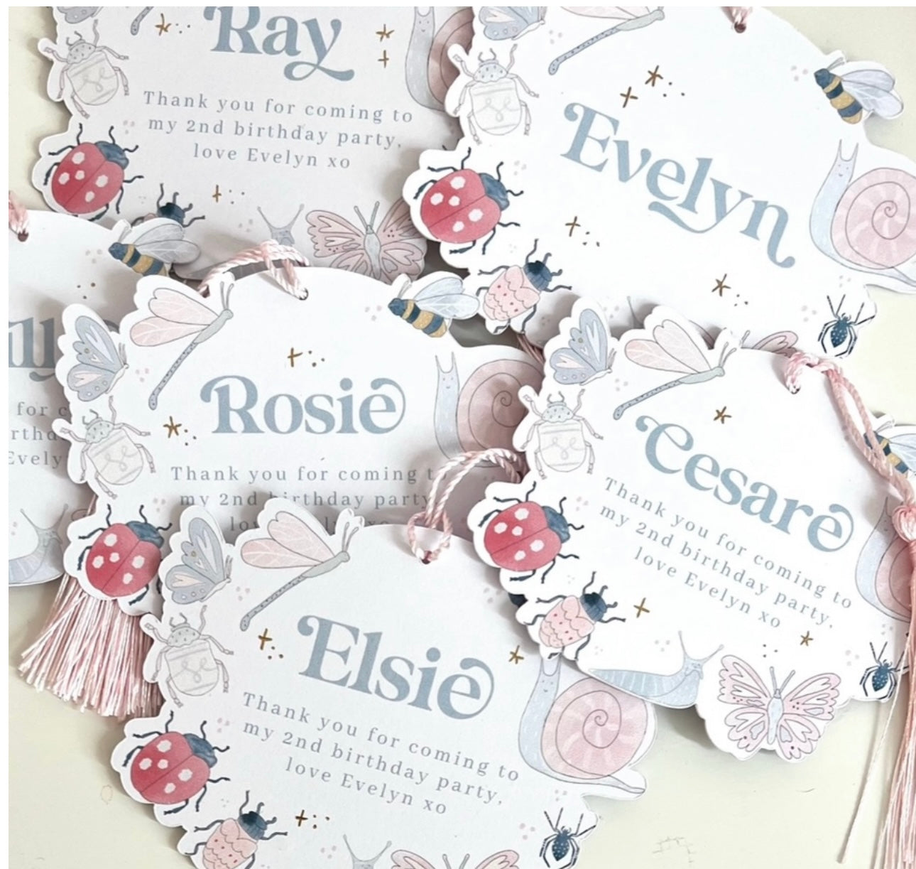 BESPOKE Shaped Tags