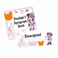 BESPOKE Autograph Book Cover and Surprise Reveal Ticket