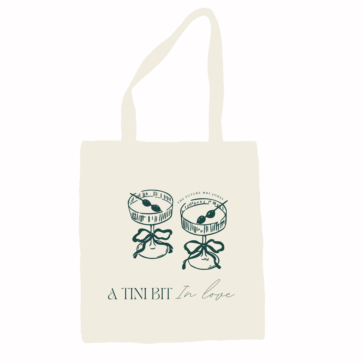 BESPOKE Canvas Tote with Vinyl Decal