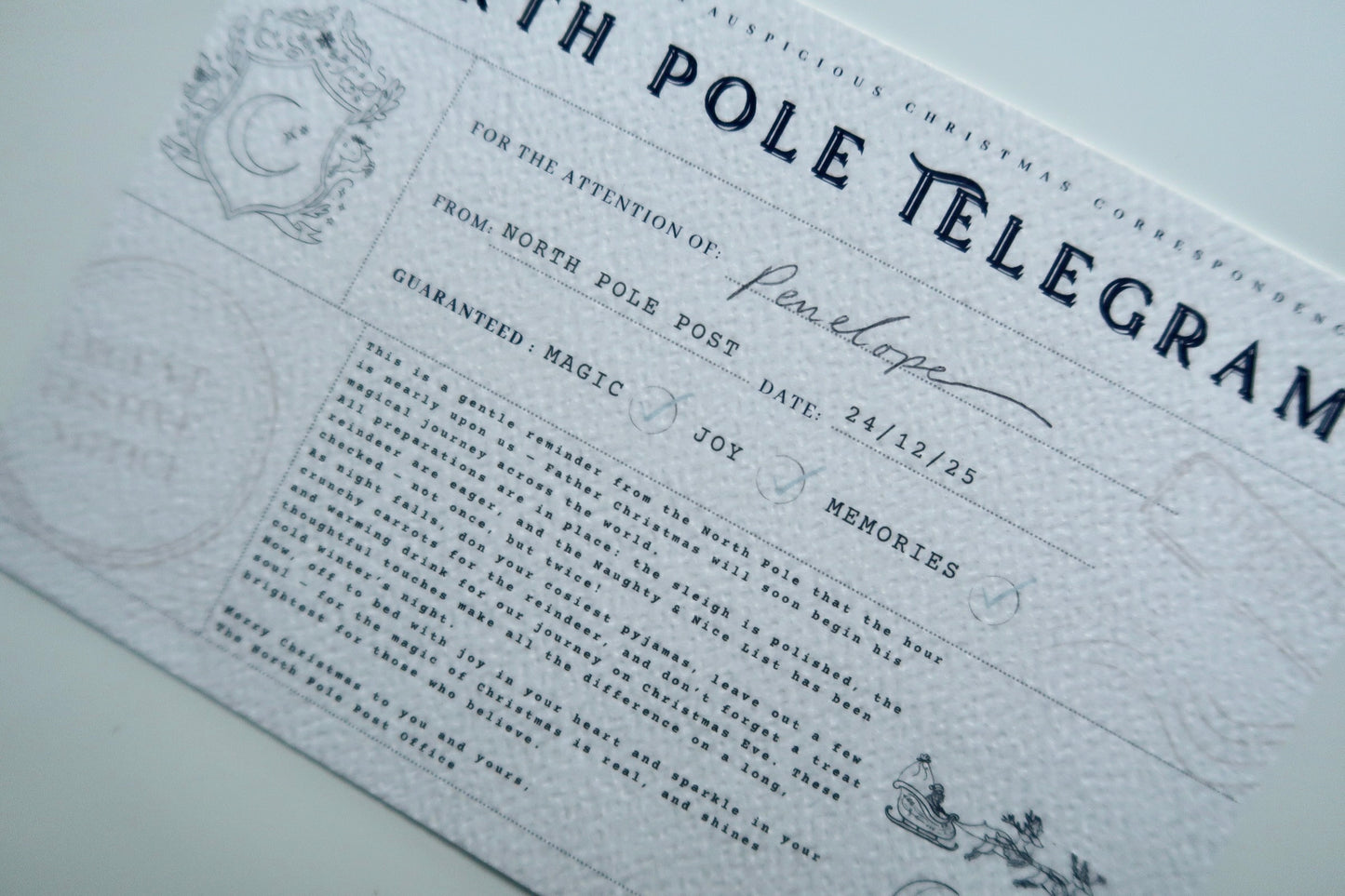 Christmas Eve Telegram