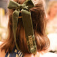 Personalised Hair/ Stocking Bow